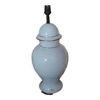 Pied de lampe Limoges hergey - années 80