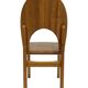 Vintage set of four pinewood chairs Rainer Daumiller minimalist design