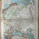 Carte ancienne Russie Suède Norvège 49x37,5cm