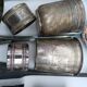 Egg cups, ladles, timpani. christofle, ercuis, sfam. silver plated.
