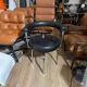 LC-7 Swivel Armchair by Le Corbusier, Cassina edition, 1980s
