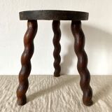 Vintage tripod stool