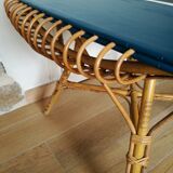 Rattan coffee table