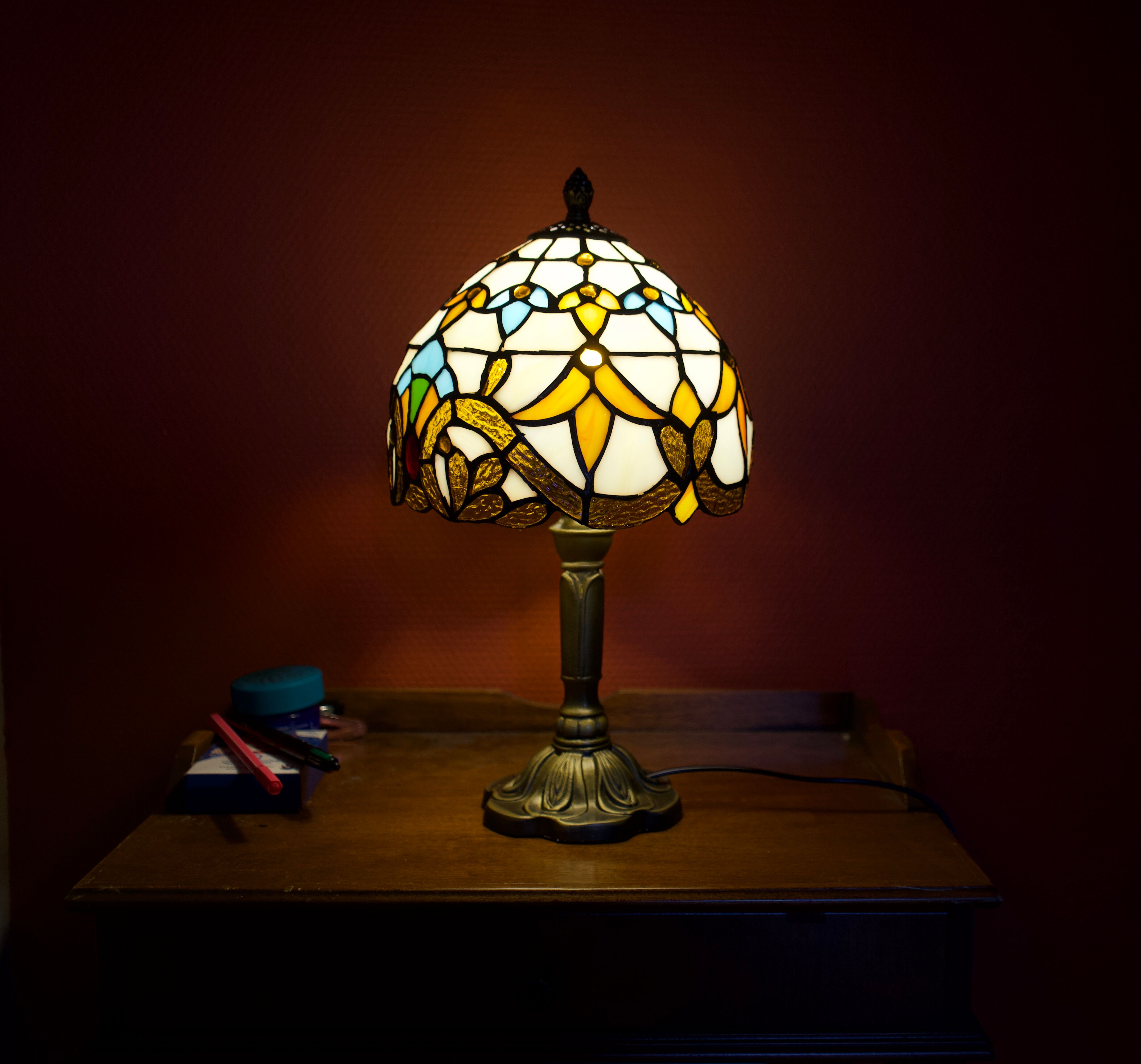 Lampe Tiffany style vintage