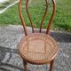 Bistro chairs stamped Thonet, caned, 1930s, No. 18