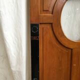 3 identical oak ancient doors