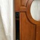 3 identical oak ancient doors