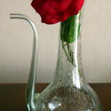 Spout in Biot glass vase