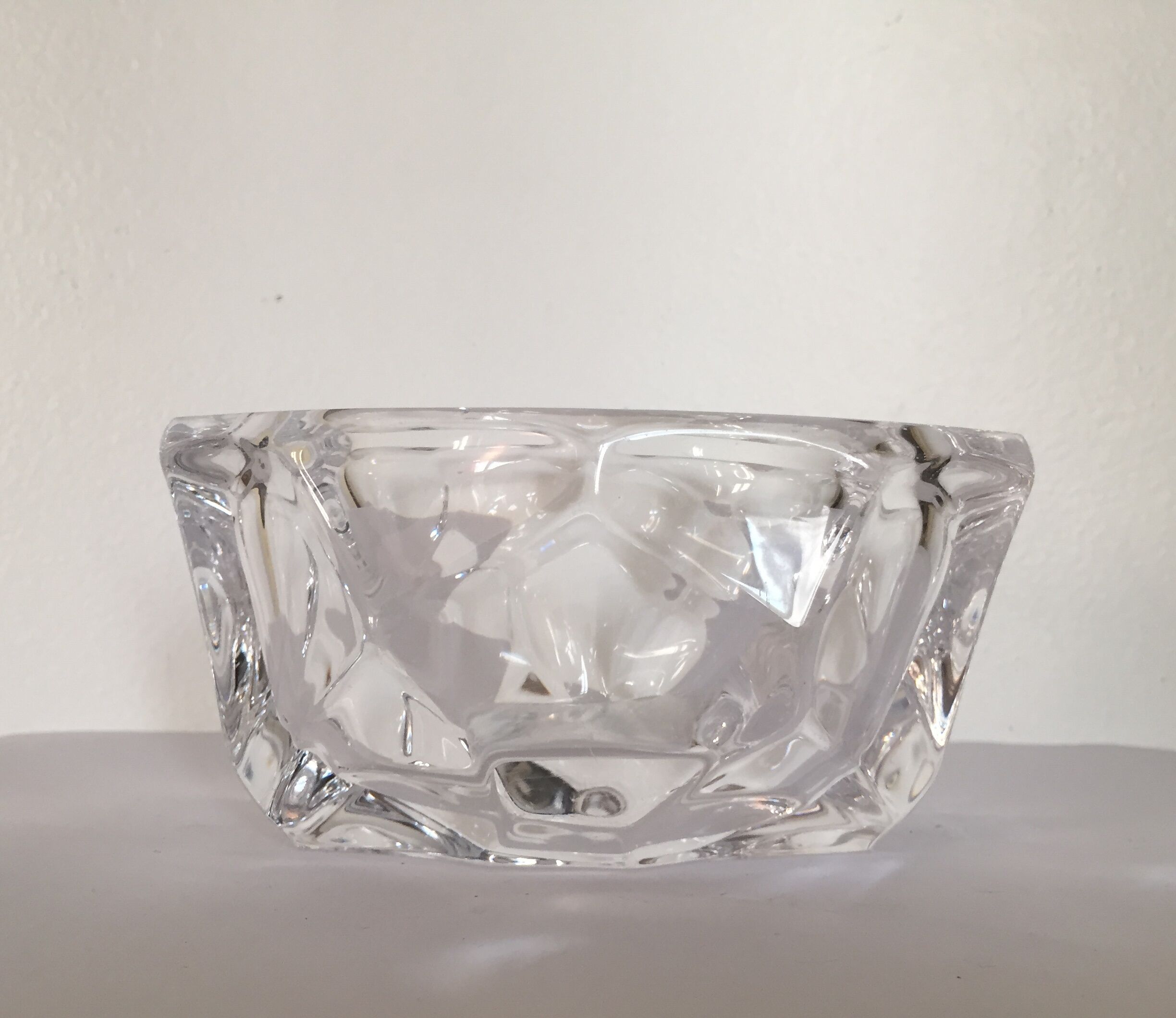Crystal ashtray