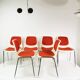 Set of Space Age chairs, Mauser, Germany, 1970s