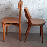 Lot de 2 chaises bistrot Baumann