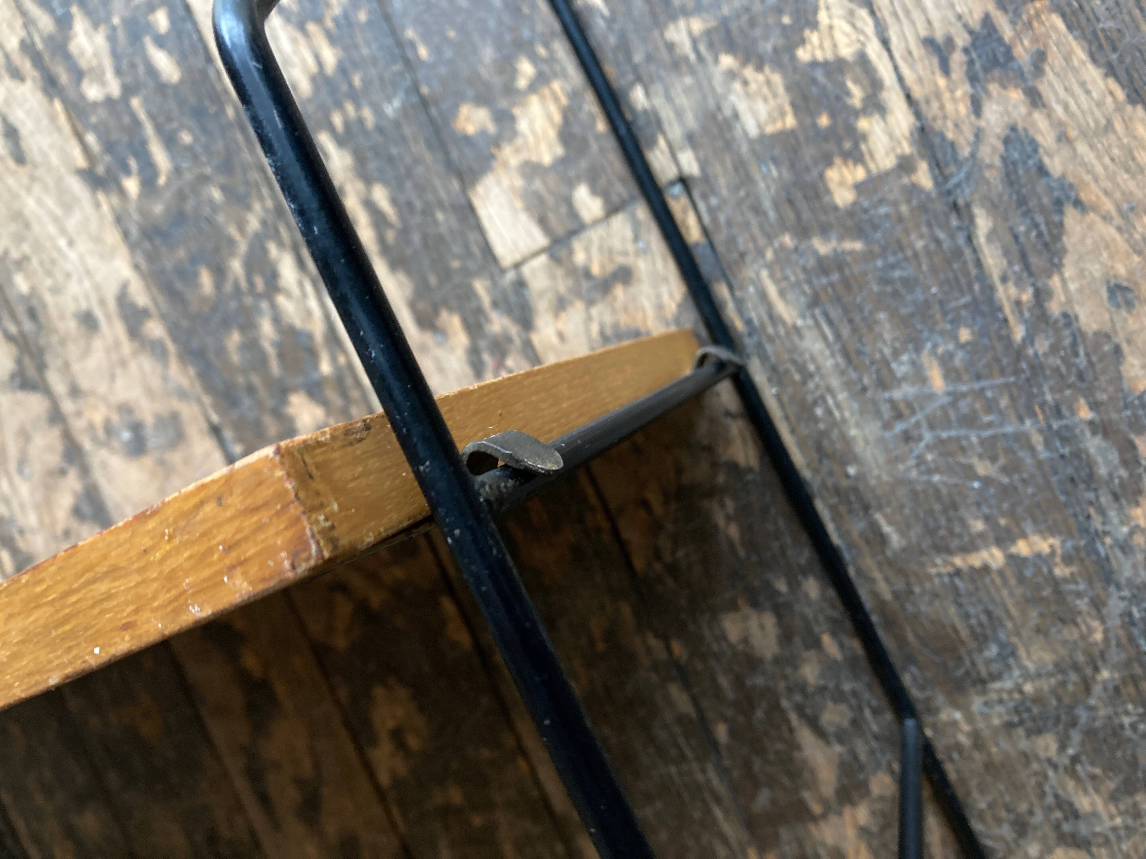 Etagère murale 1960 String en chêne