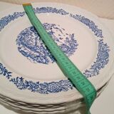 6 assiettes Série Don Quichotte Wembley