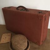 Large old suitcase, vintage