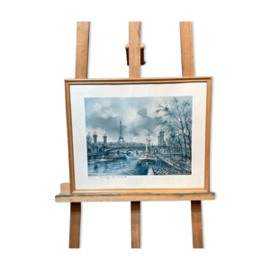 Gravure signée Muxurée