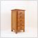 Solid wood chest of drawers with 5 drawers