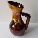 Large Pitcher Ceramic Vase height 29cm - Vallauris style - 60s