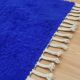 Handmade blue wool Berber rug 200cmx300cm