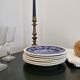 Set of 6 talking plates Villeroy&Boch Rusticana Bleues