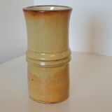 Vase en céramique en forme de bambou