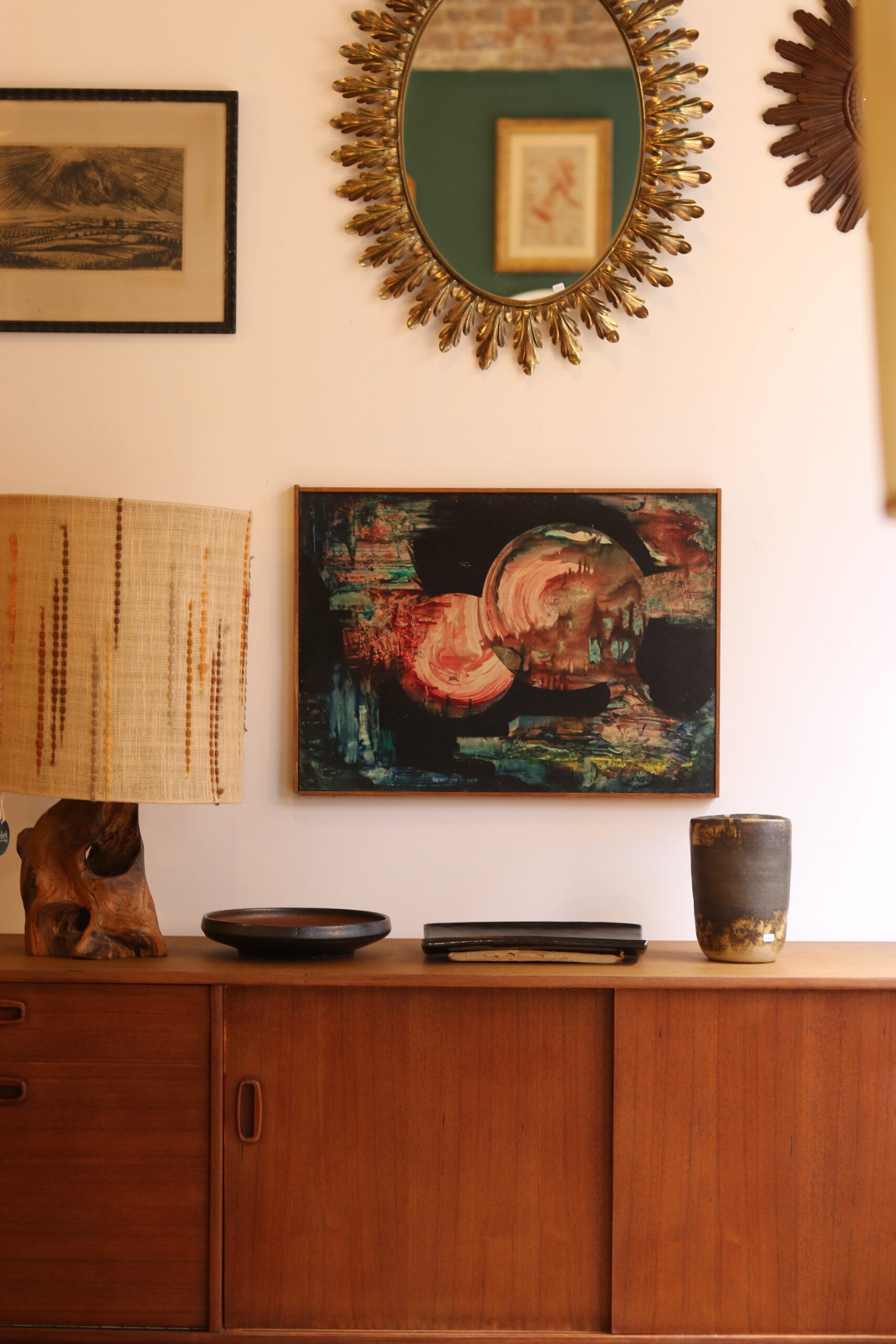 "Circumspection" signed Stany Holda (1919-1981)