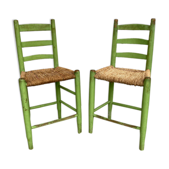Antique farmhouse chairs