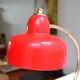 Red 1960s chicken lamp