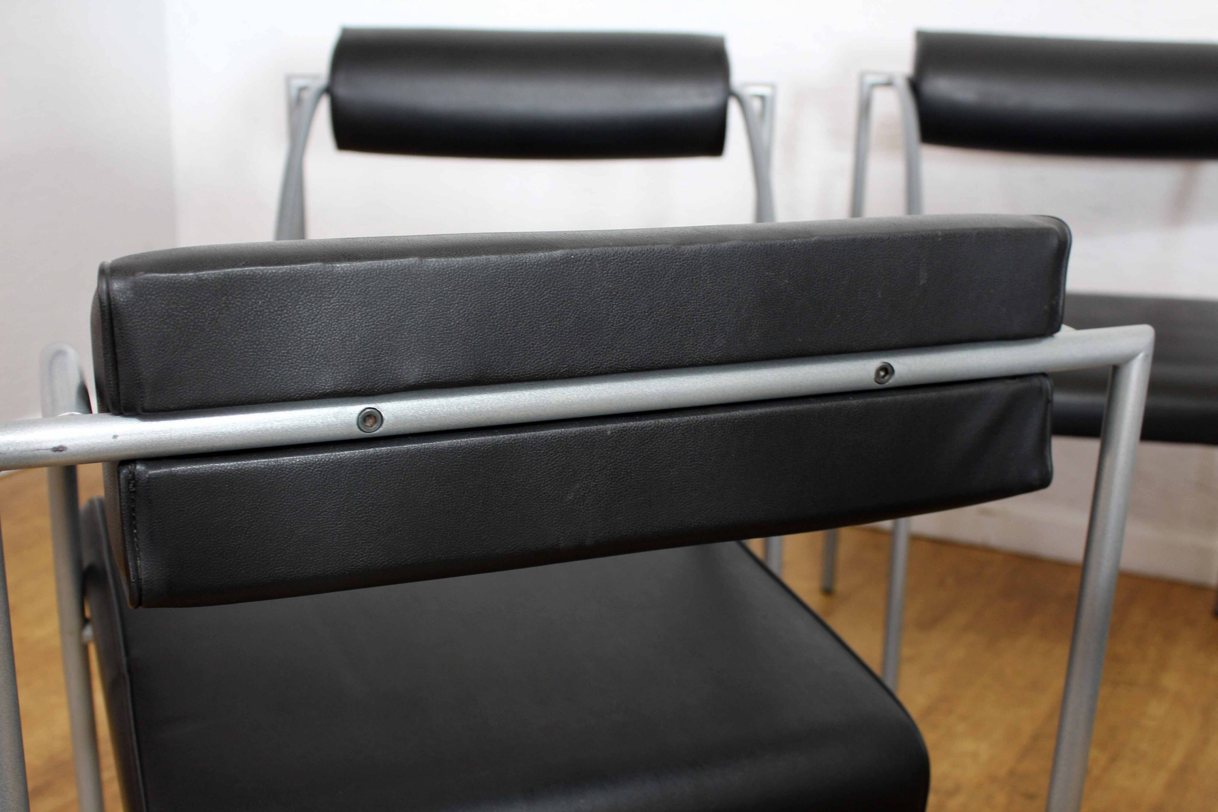 Set of 6 Vienna Chairs by Rodney Kinsman for Bieffeplast