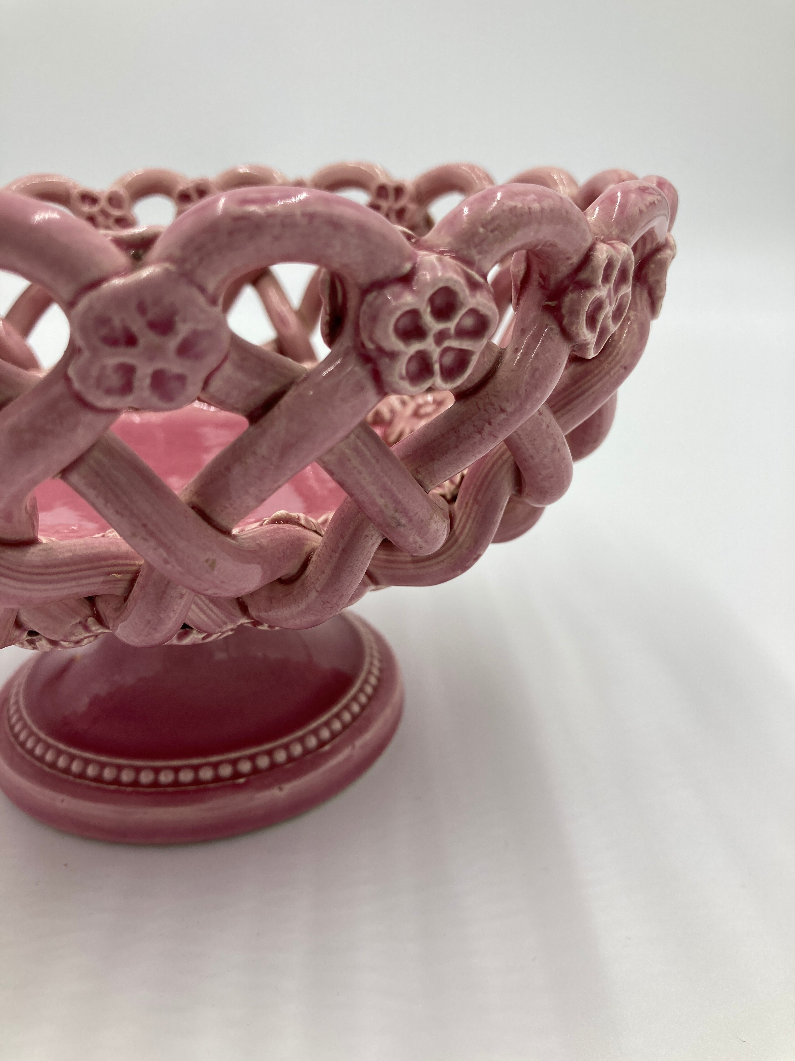 Braided ceramic basket Pichon Uzes