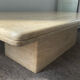 Table basse en travertin des années 70