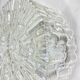 Minimalist glass ceiling wall light 1970 1980 seventies eighties LAMP-7137