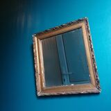 Mirror mercury gilded wood