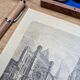 Notre-Dame de Chartres, an original printed in 1895.