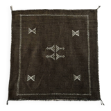 Coussin en soie de cactus - Marron
