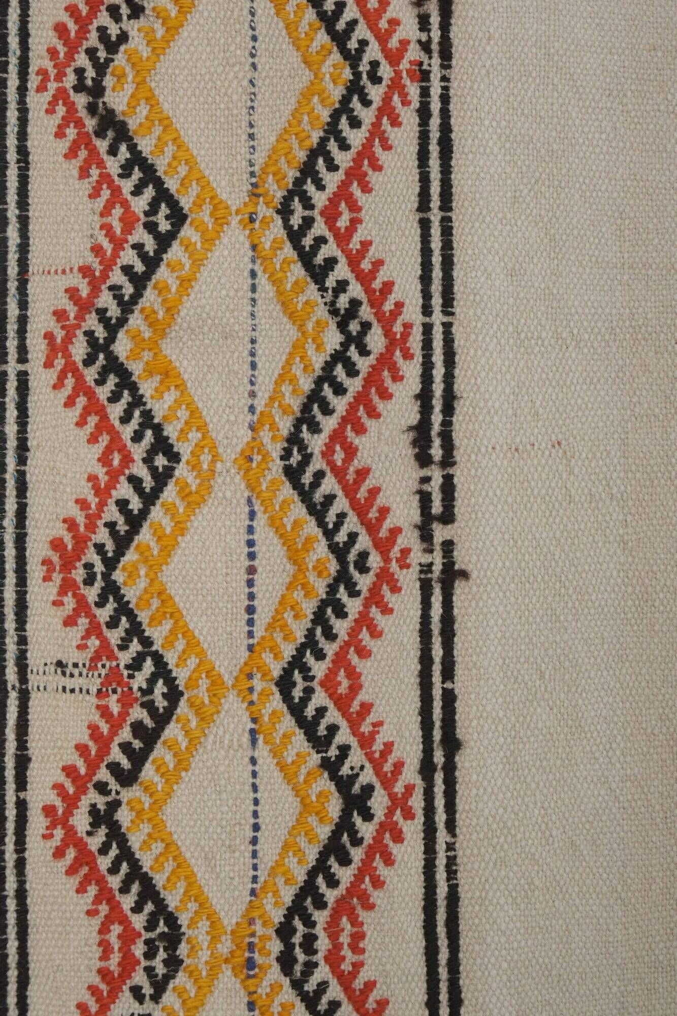 Vintage Turkish hallway rug 64x462 cm