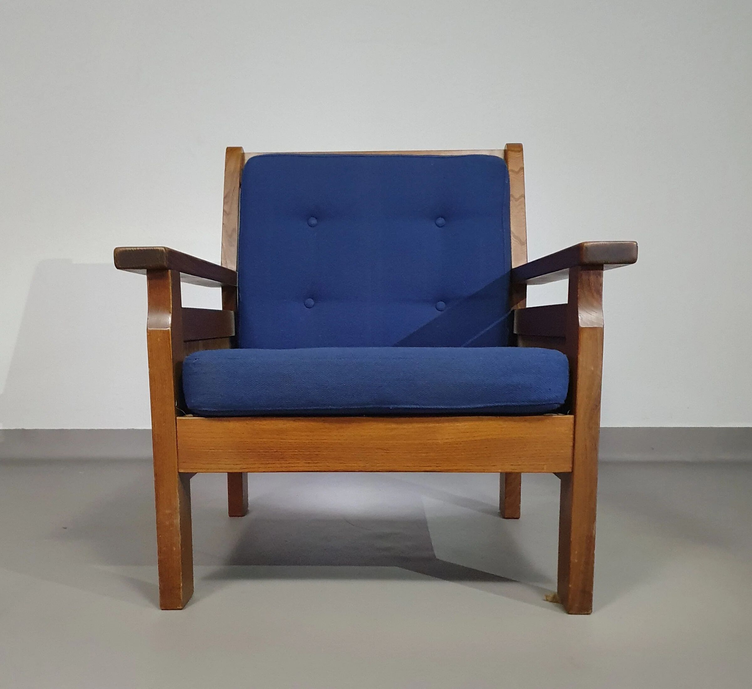 2 brutalist lounge chairs - 1960s