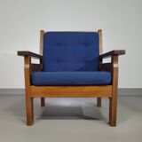 2 brutalist lounge chairs - 1960s