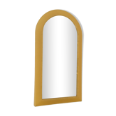 Vintage 80s arch mirror in rigid plastic 44*24cm