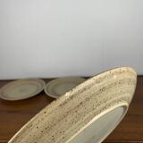Set of 6 Niderviller flat plates, Belett model