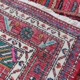 Tapis ancien persan épais en laine noué main 140 x 224 cm