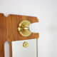 Wall coat rack with lighting Czechoslovakia 1960s