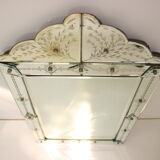 Mirror Czechoslovakia circa 1900 25x50cm
