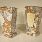 Pair of marble bookends