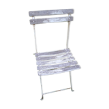 Chaise pliante de jardin