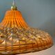 Vintag lampshade suspension in natural material