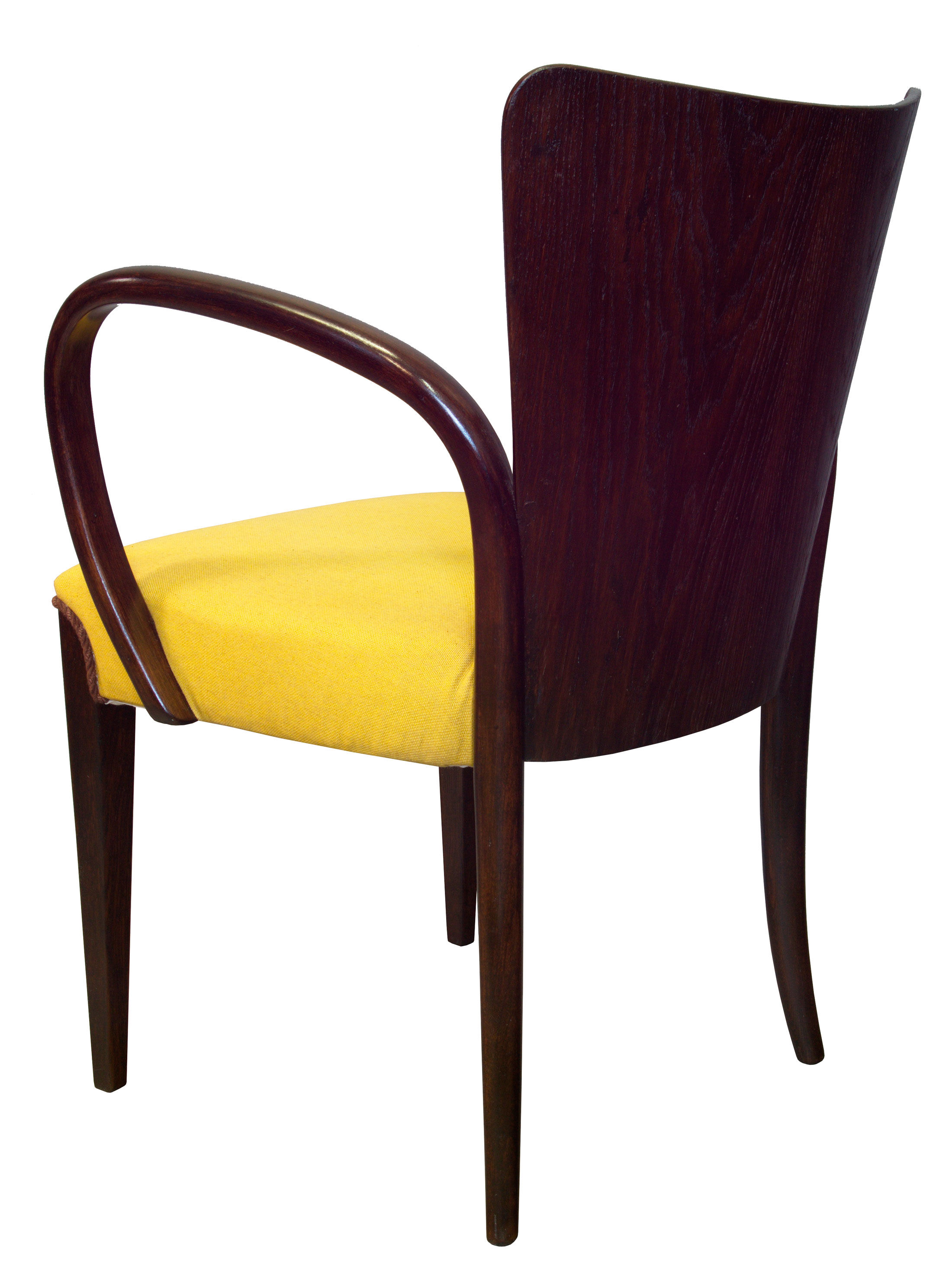 Armchair H-214 Dining Chair by Jindrich Halabala for UP Brno