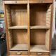 Sliding curtain file cabinet