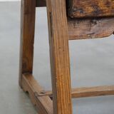 Table basse/d'appoint espagnole antique en bois fruitier
