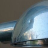 Lampe jumo d'atelier usine articulée par flexible alu vintage ancienne old lamp