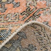 7x10 Pumpink Orange & Black Persian Rug, 208x316Cm